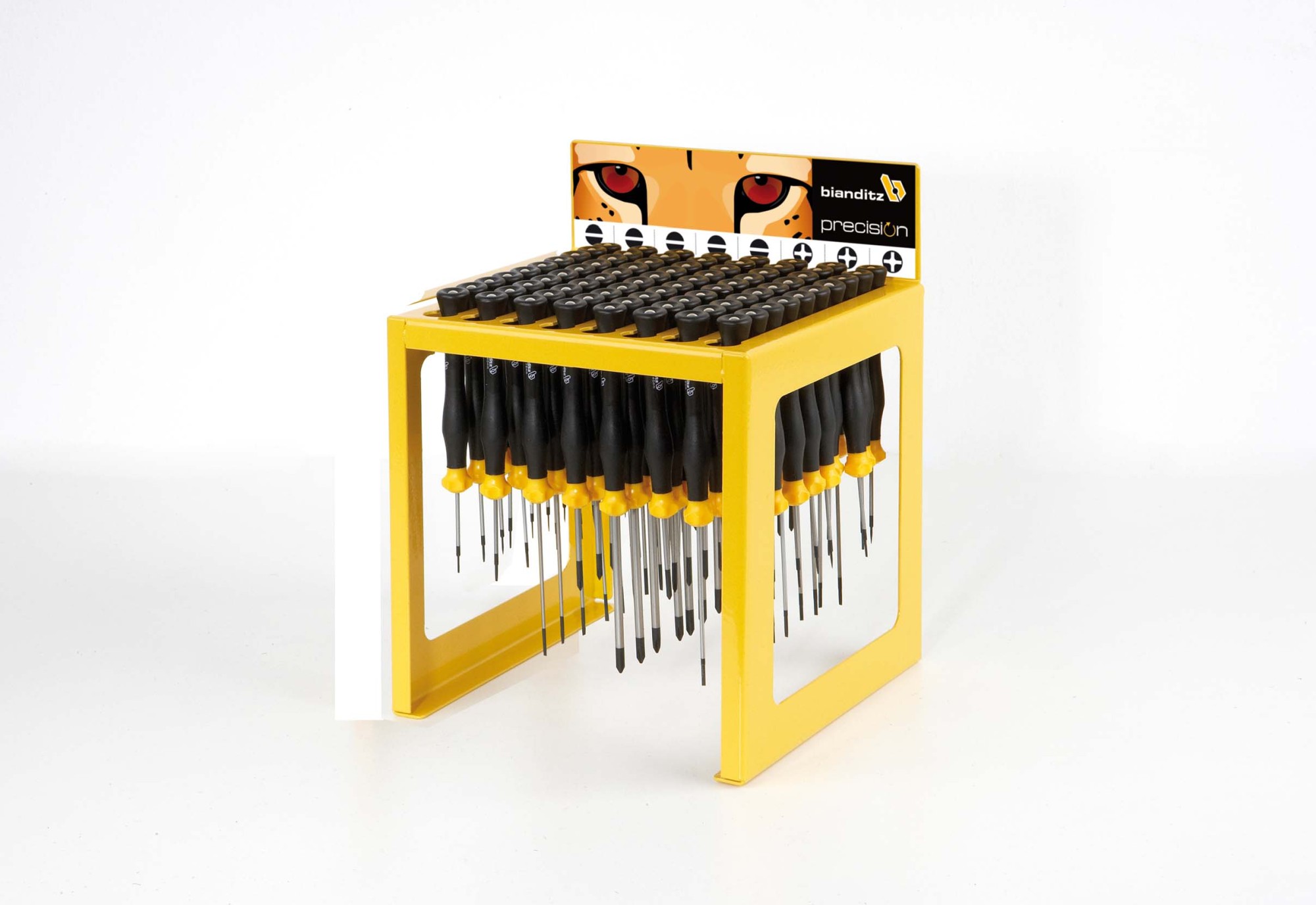 Expositor de destornilladores de precisión PH y plano Bianditz